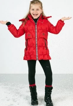 LELA Abrigo De Invierno - Red, Niños -LELA Ventas 2024 01e9b8c8254f401a9e67d95c4b072056