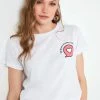 LELA Camiseta Estampada - White , Mujer