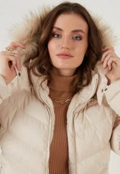 LELA Chaqueta De Invierno - Ecru , Mujer -LELA Ventas 2024 05c8c5c0d6254ea59bba5f6ad3ab9689