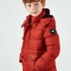 LELA PLUSH KIDS - Chaqueta De Invierno - Brick Red, Niños