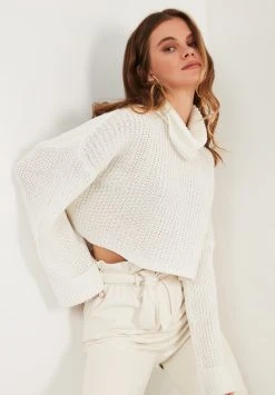 LELA Jersey De Punto - Ecru , Mujer -LELA Ventas 2024 07194293e87a4966854257d1497d4b10