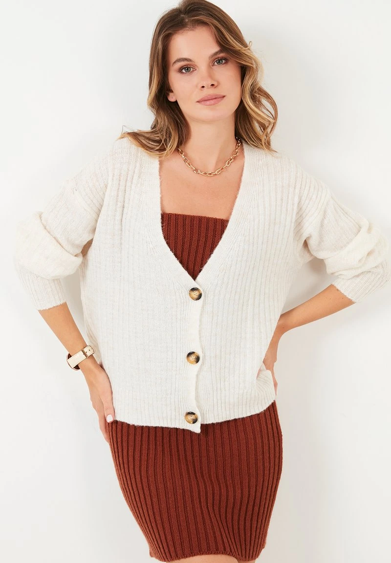 Chaqueta de punto - ecru LELA Chaqueta De Punto - Ecru, Mujer -LELA Ventas 2024 082717f0fcd44c6395a0b2a0ac9d0b69