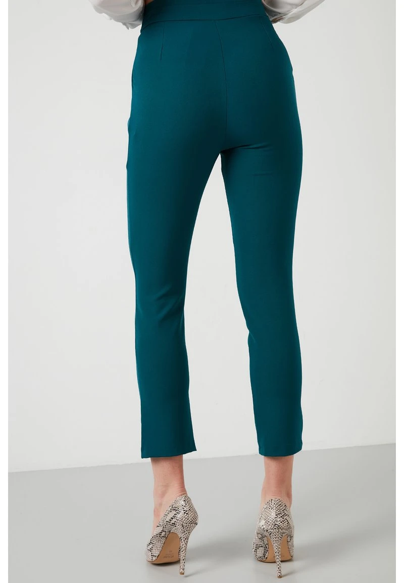 LELA Pantalones - Petrol Blue, Mujer 3 LELA Pantalones - Petrol Blue, Mujer - Imagen 3