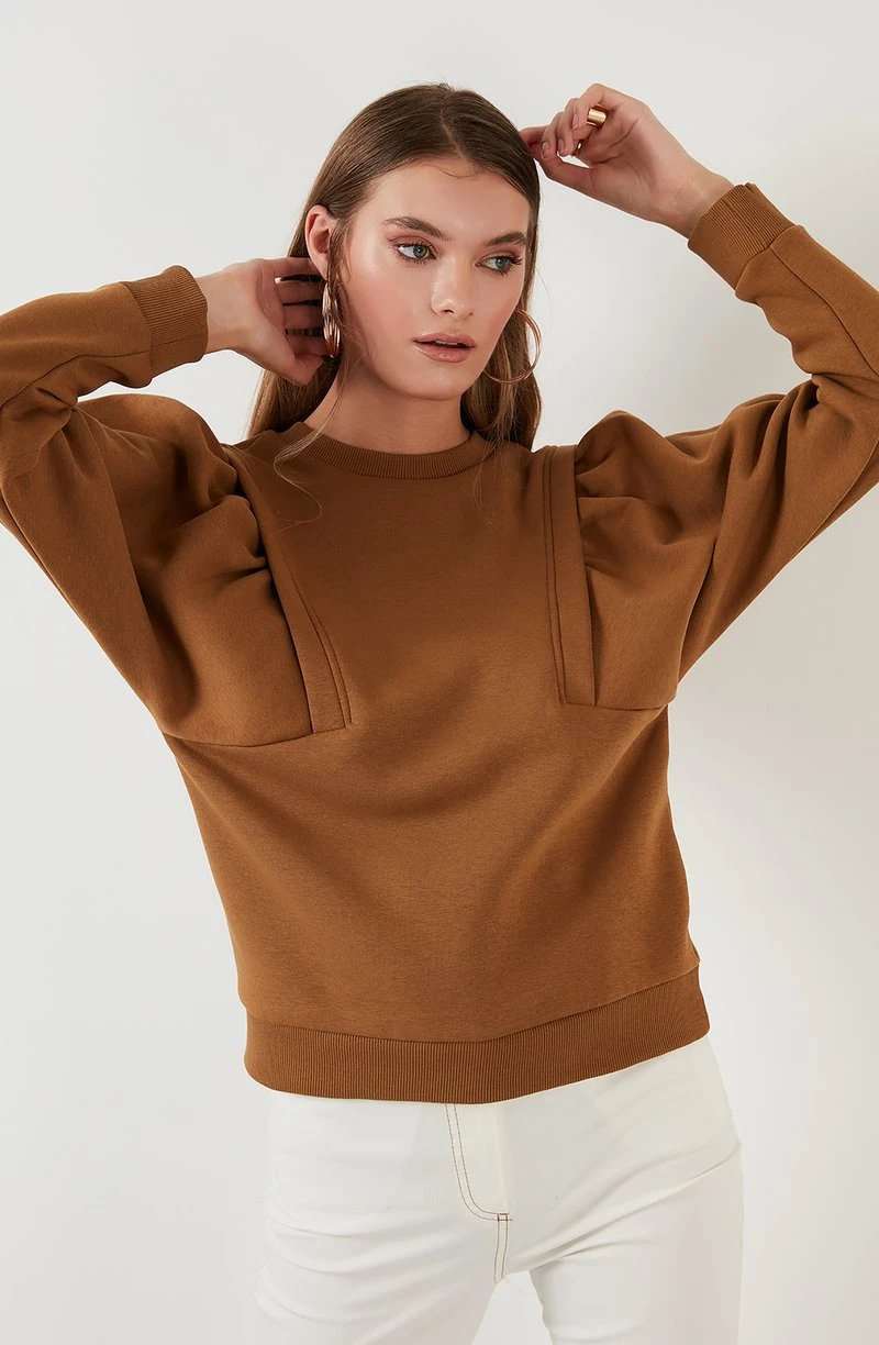 BASIC - Sudadera - camel LELA BASIC - Sudadera - Camel , Mujer -LELA Ventas 2024 089f26b021664447b5cb8a6dae7638d5
