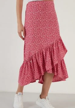 LELA REGULAR FIT - Falda Acampanada - Fuchsia , Mujer -LELA Ventas 2024 08f0c041665543359710f11225bf18c1