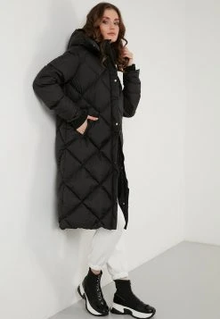 LELA LONG SAKURA - Abrigo De Invierno - Black, Mujer -LELA Ventas 2024 0b2100817c8a482c8c506594622425cc