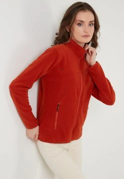 LELA HIGH COLLAR ZIPPER - Forro Polar - Orange , Mujer -LELA Ventas 2024 0cd4023a5f4d47e08b123e2e6701586a
