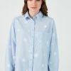 LELA REGULAR FIT - Camisa - Blue, Mujer