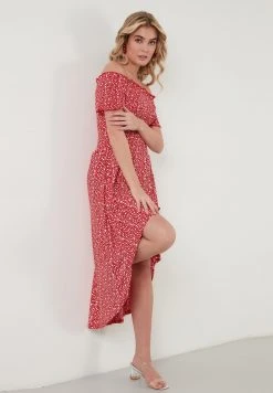 LELA Vestido Informal - Red , Mujer -LELA Ventas 2024 0f88b96368f64be784ee4c1f025b5b80