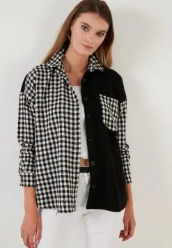 LELA Camisa - Black, Mujer