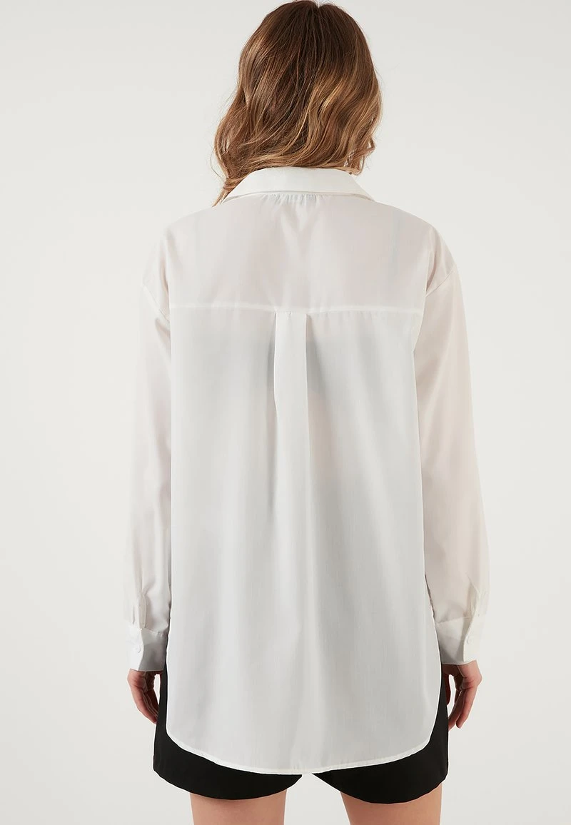 LELA Camisa - White, Mujer 3 LELA Camisa - White, Mujer - Imagen 3