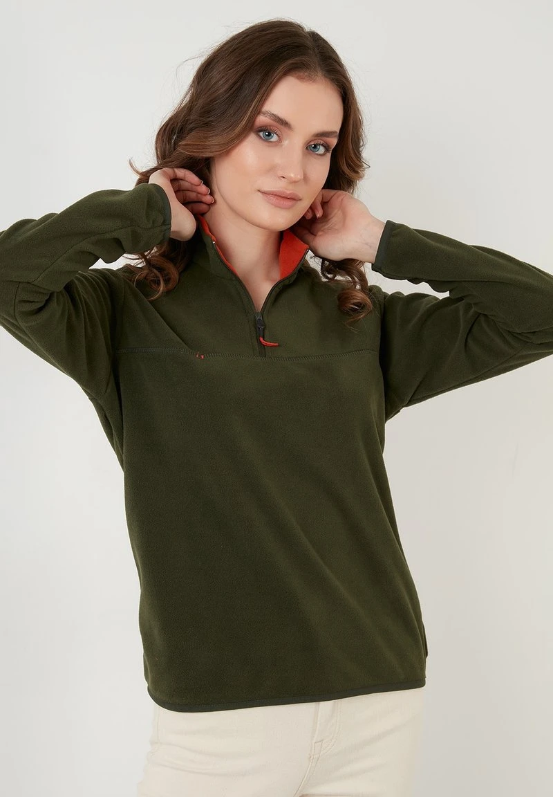 Forro polar - khaki LELA Forro Polar - Khaki , Mujer -LELA Ventas 2024 131263a85a6140d18e909cd9235dae5c