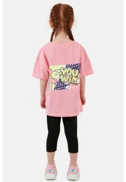 LELA REGULAR FIT T-SHIRT AND LEGGINGS - Leggings - Pink , Niños -LELA Ventas 2024 136fc0115cf7426486c0b2d4e493549b