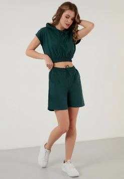 LELA SET - Shorts - Dark Green Melange , Mujer 2 LELA SET - Shorts - Dark Green Melange , Mujer -LELA Ventas 2024 139bc29e439347ffaf3b3875fbfdc217