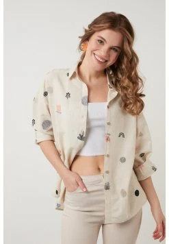 LELA Camisa - Stone Colored , Mujer -LELA Ventas 2024 141fe65584404282866c8de188cf7d3b