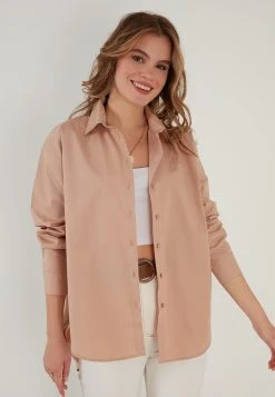 LELA Camisa - Mink Color , Mujer