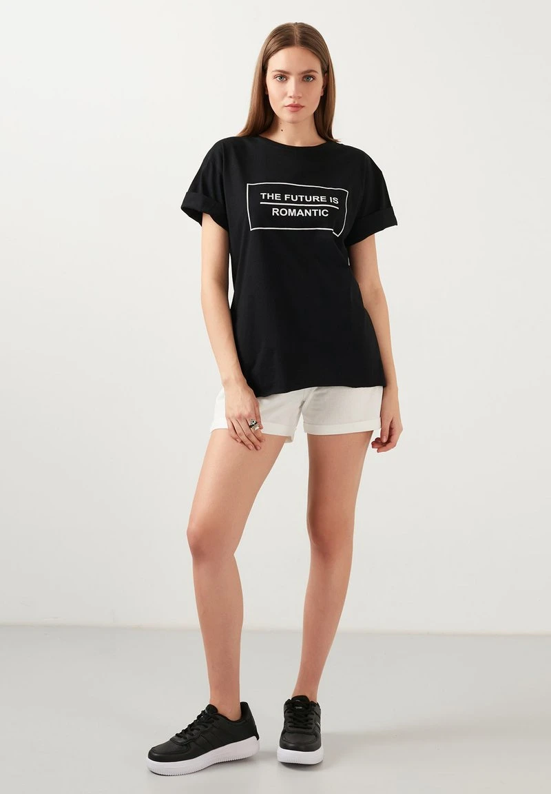OVERSIZED - Camiseta estampada - black LELA OVERSIZED - Camiseta Estampada - Black , Mujer -LELA Ventas 2024 18554bf9c6eb4509a3c2c59944fd1dc0