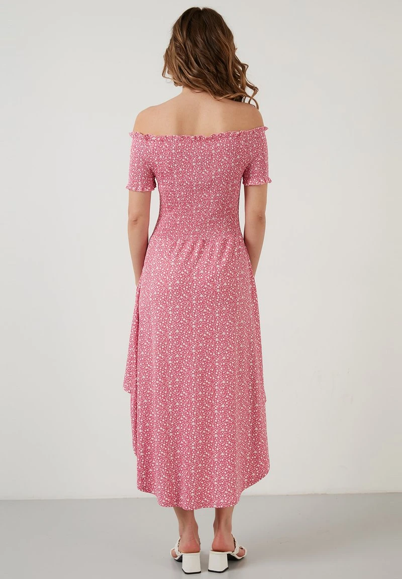 LELA Vestido Informal - Fuchsia , Mujer 3 LELA Vestido Informal - Fuchsia , Mujer - Imagen 3