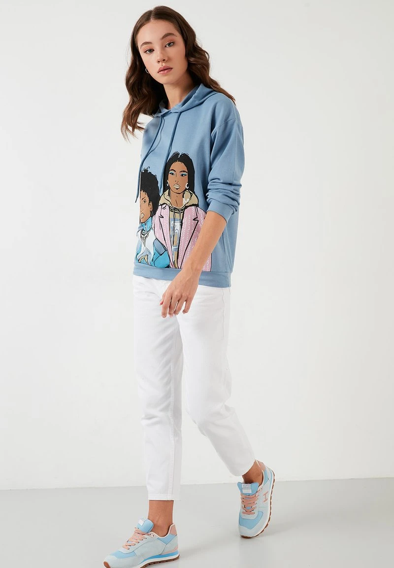 Jersey con capucha - blue LELA Jersey Con Capucha - Blue, Mujer -LELA Ventas 2024 1d63ffba788a4c2a907e8d252c28c89b