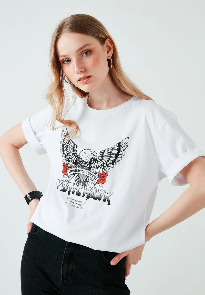 Camiseta estampada - white LELA Camiseta Estampada - White , Mujer -LELA Ventas 2024 1dbd3f492303402196e22b92f8208873