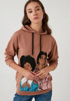 LELA Jersey Con Capucha - Biscuit Color , Mujer -LELA Ventas 2024 1f670c6ba5c1464397081c6966831454