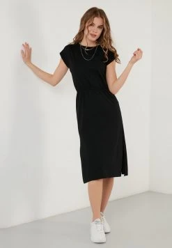 LELA SHORT SLEEVE - Vestido Informal - Black, Mujer 2 LELA SHORT SLEEVE - Vestido Informal - Black, Mujer -LELA Ventas 2024 208076d3ba52452cb70e39b088483cbc