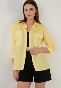 LELA Camisa - Yellow , Mujer