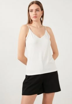 LELA Top - Ecru , Mujer