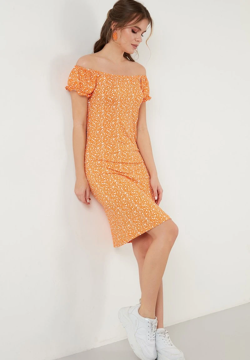 Vestido de tubo - orange LELA Vestido De Tubo - Orange , Mujer -LELA Ventas 2024 242cdce5090942e191b0532beb450e54