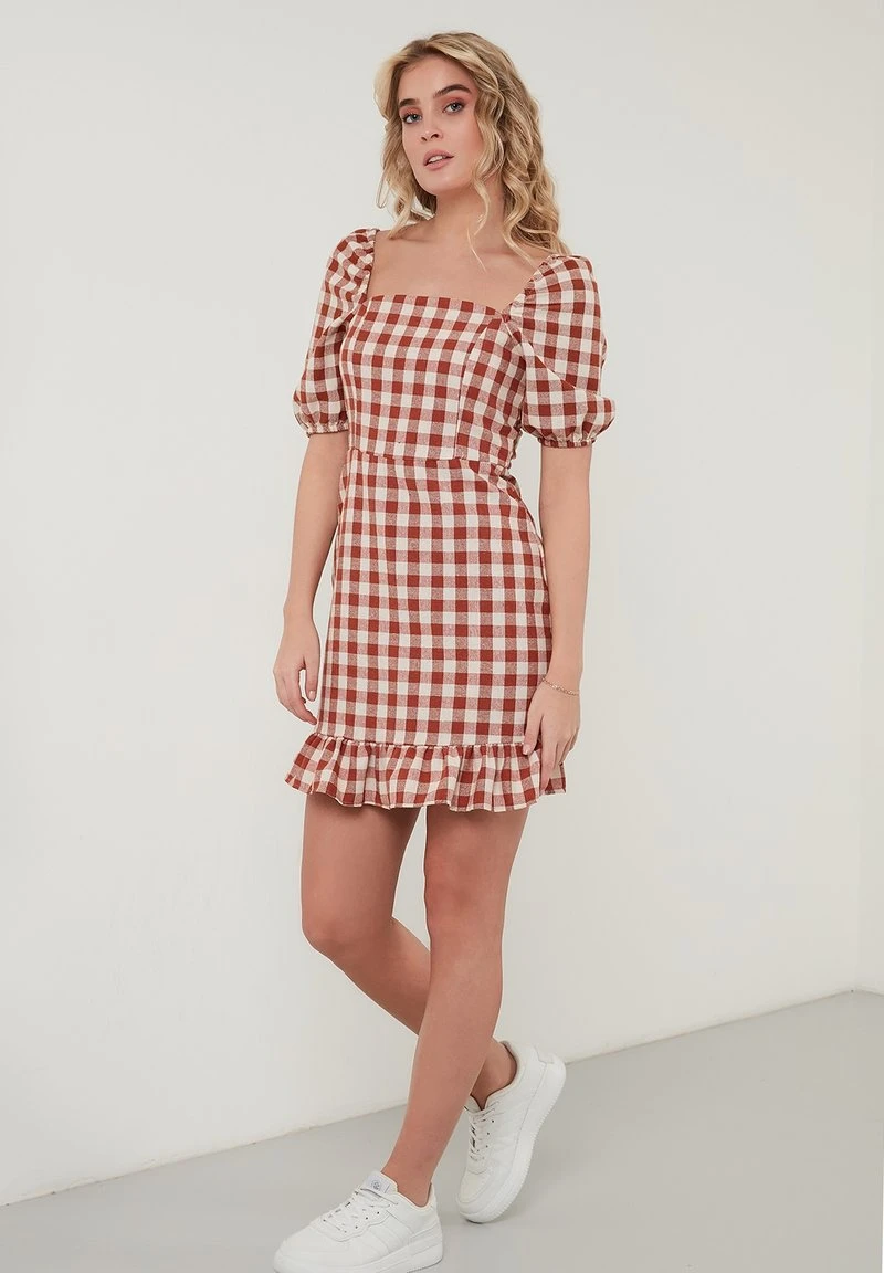 Vestido informal - brick red LELA Vestido Informal - Brick Red , Mujer -LELA Ventas 2024 246e516900f843a2b29d39cb43a0cece