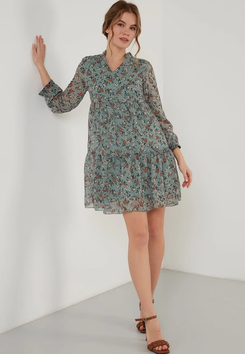 LONG SLEEVE MINI - Vestido informal - mint LELA LONG SLEEVE MINI - Vestido Informal - Mint, Mujer -LELA Ventas 2024 257ad85358c74d3cb16309c18dc04f58