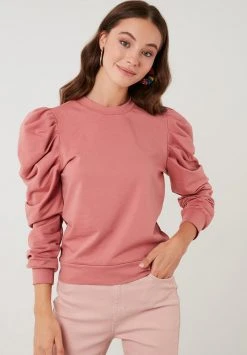 LELA Sudadera - Dusty Rose Color, Mujer -LELA Ventas 2024 266f737ce7184dff82bcb6c3342db0fd