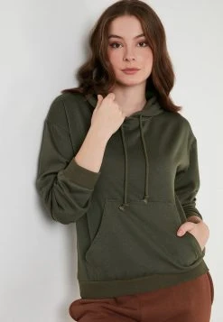 LELA BACK KANGAROO POCKET - Sudadera - Khaki , Mujer 2 LELA BACK KANGAROO POCKET - Sudadera - Khaki , Mujer -LELA Ventas 2024 26f0d07145924668a855ddd68c08ba9a