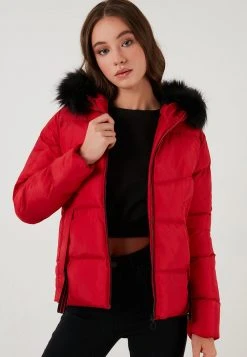 LELA COLAR INFLATABLE - Chaqueta De Invierno - Red , Mujer
