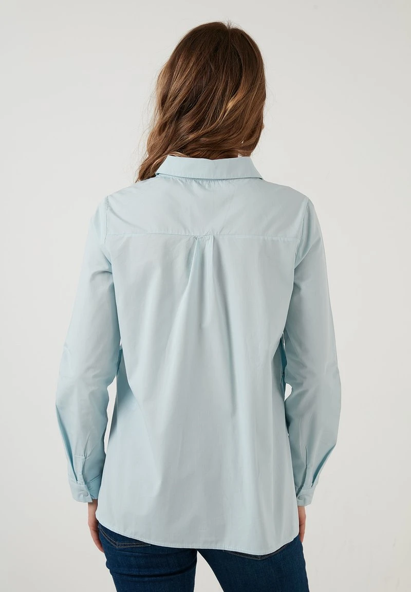 LELA Camisa - Baby Blue , Mujer 2 LELA Camisa - Baby Blue , Mujer - Imagen 2