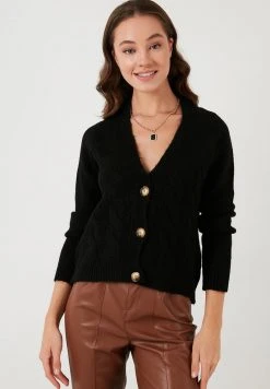 LELA Chaqueta De Punto - Black , Mujer
