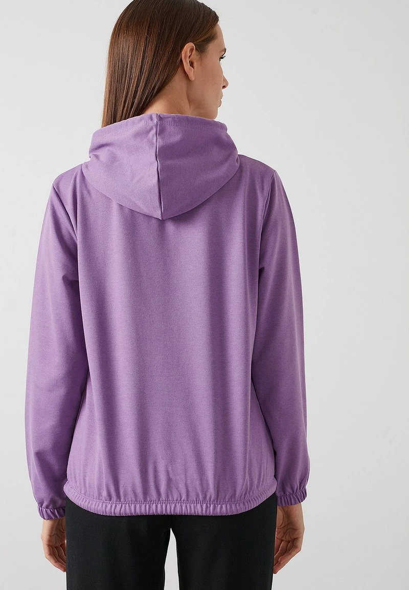 LELA Jersey Con Capucha - Lilac, Mujer 2 LELA Jersey Con Capucha - Lilac, Mujer - Imagen 2