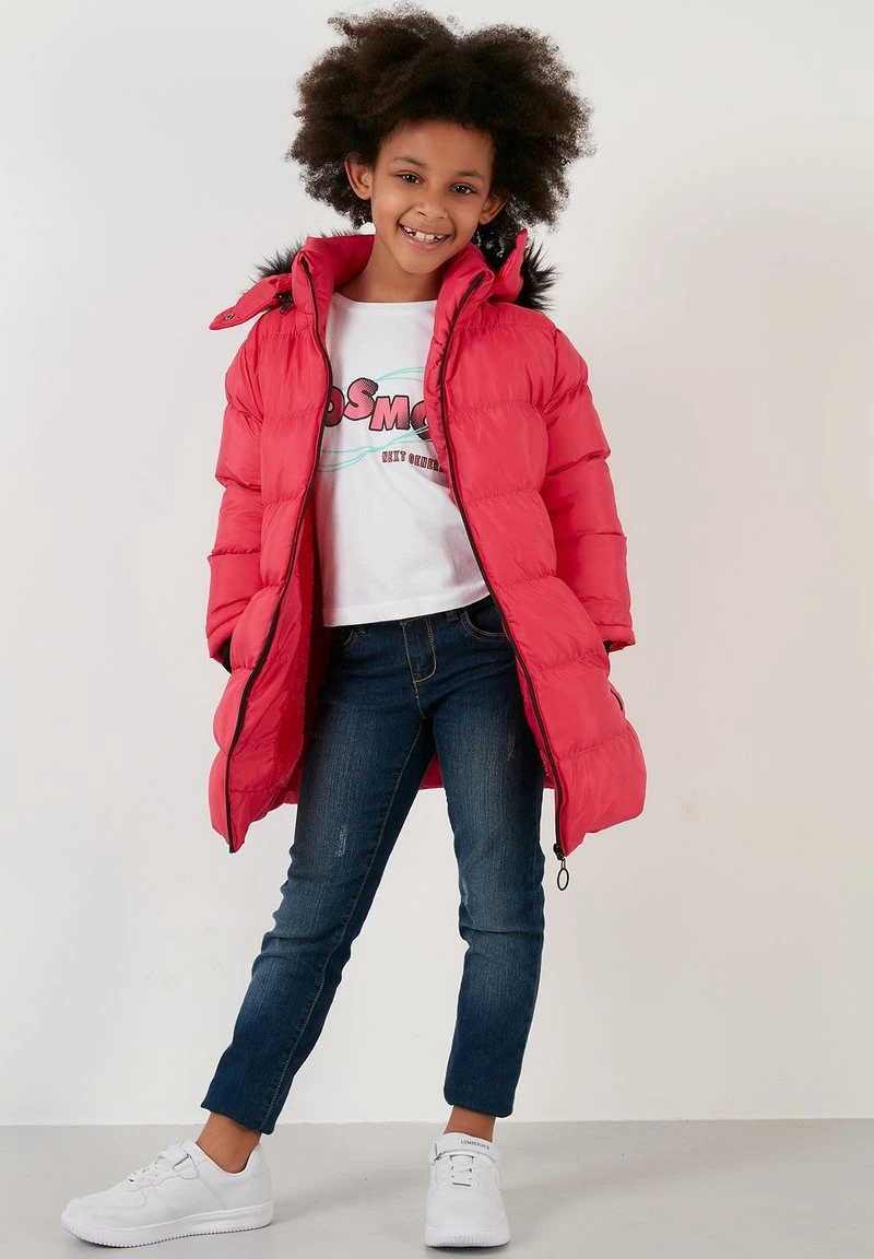 LELA Abrigo Corto - Pink , Niños 1 LELA Abrigo Corto - Pink , Niños