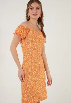 LELA Vestido De Tubo - Orange , Mujer 2 LELA Vestido De Tubo - Orange , Mujer -LELA Ventas 2024 2d2802302bc44fe4bd9ae193f3bebc37