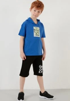 LELA REGULAR FIT T-SHIRT AND SHORTS - Shorts - Blue , Niños -LELA Ventas 2024 2d77fe9b53f64349b90db677e0914373