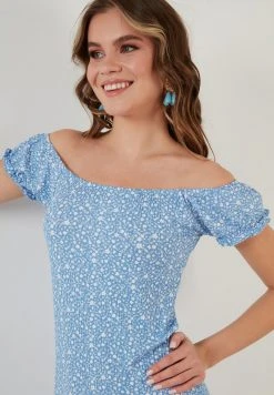 LELA Vestido De Tubo - Baby Blue , Mujer -LELA Ventas 2024 2fb94c381fcb4f2abf589125a4072c34