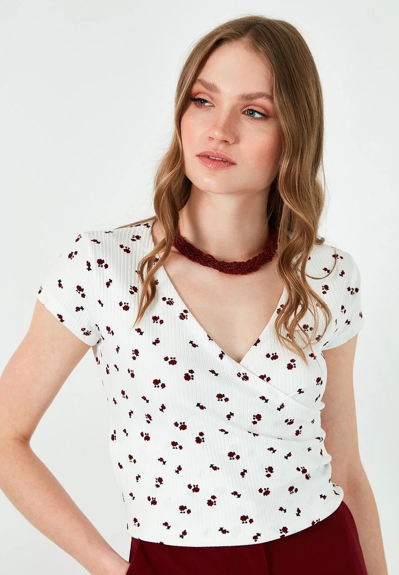 LELA PRINT - Blusa - ecru bordeaux LELA PRINT - Blusa - Ecru Bordeaux , Mujer -LELA Ventas 2024 31166cf5105b4ad5b6070b97685145a0