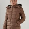 LELA Abrigo De Invierno - Mink Color, Mujer