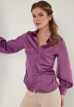 LELA Camisa - Purple , Mujer -LELA Ventas 2024 32590d037c2e4ac6a257cb6c871a59de