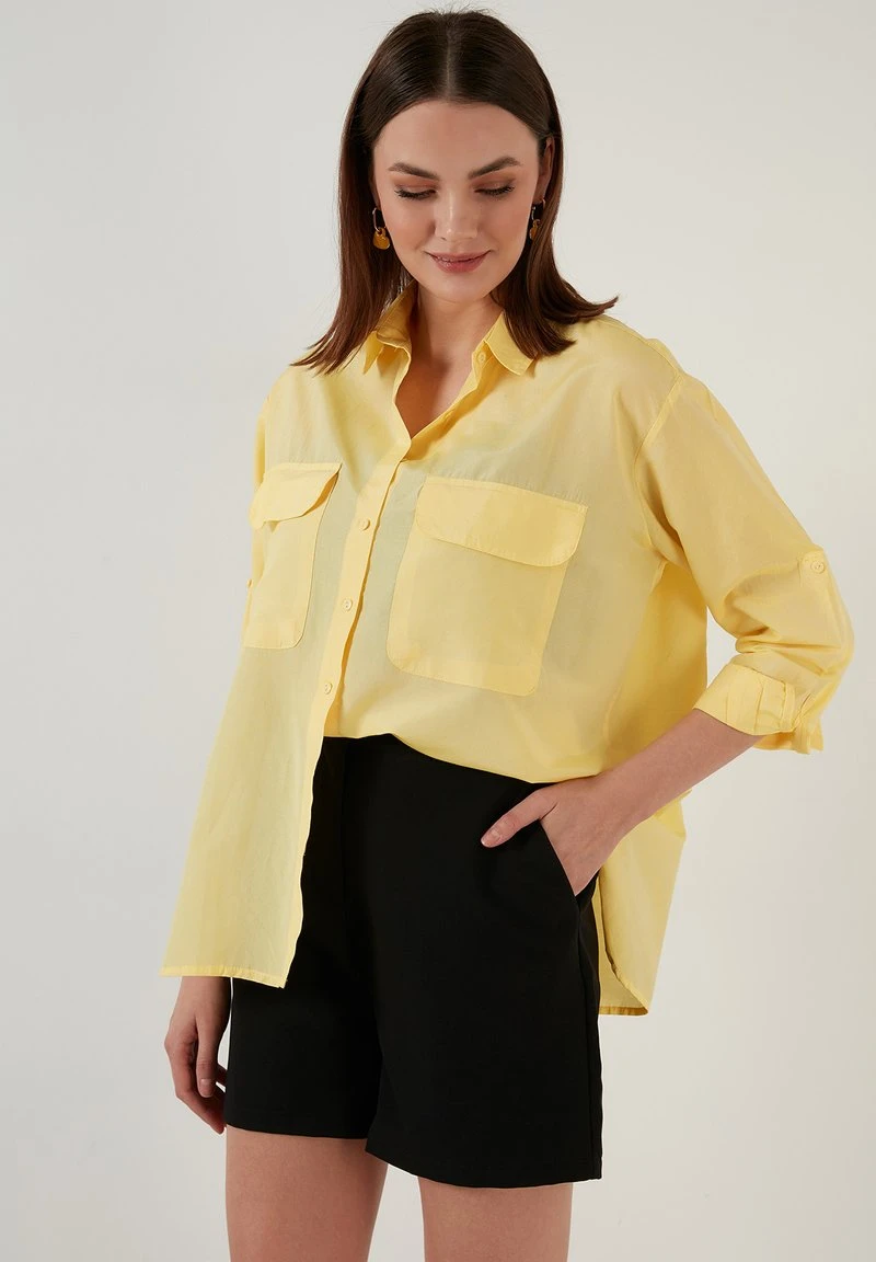 LELA Camisa - Yellow , Mujer 7 LELA Camisa - Yellow , Mujer - Imagen 7