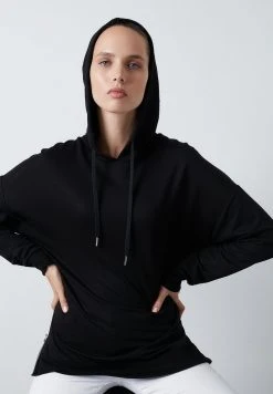 LELA Jersey Con Capucha - Black , Mujer -LELA Ventas 2024 35bbca2b1b754e9b9a625945f82e227e