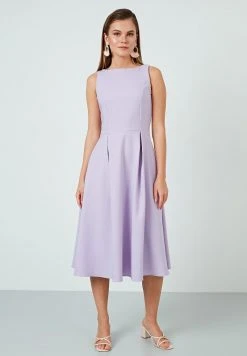 LELA Vestido Informal - Lilac , Mujer