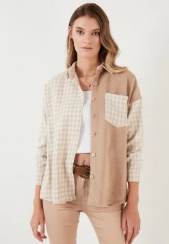 LELA Camisa - Stone Colored , Mujer