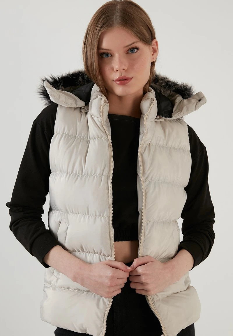 Chaleco - stone colored LELA Chaleco - Stone Colored , Mujer -LELA Ventas 2024 3831cf9e625f4388bd74203784e9b0b5