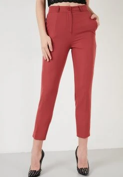 LELA Pantalones - Dusty Rose Color, Mujer